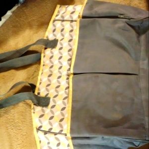 Gender neutral diaper bag
